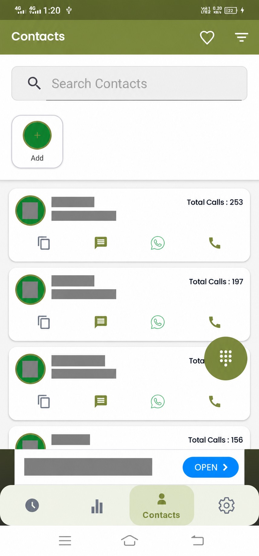 Contacts Integration