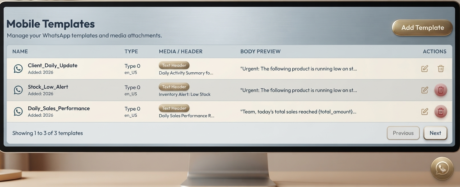 Mobile Templates: Communicate Faster with Ready-to-Use Messages
