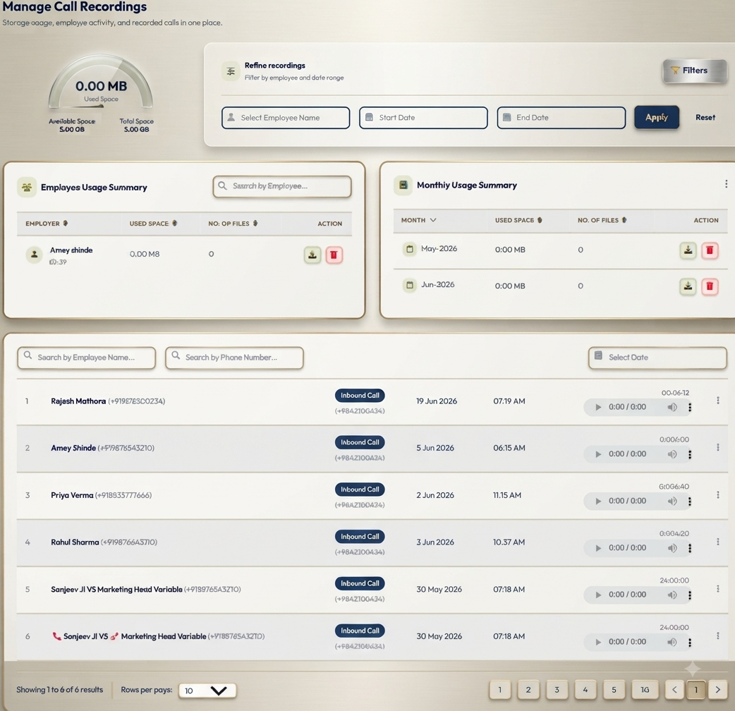 Manage Recordings: Review Important Customer Conversations with Confidence